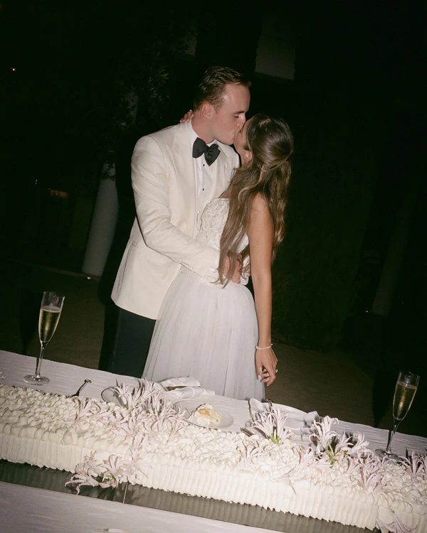 A Cinematic & Artistic Color-Washed Wedding Weekend at Amanzoe in Greece