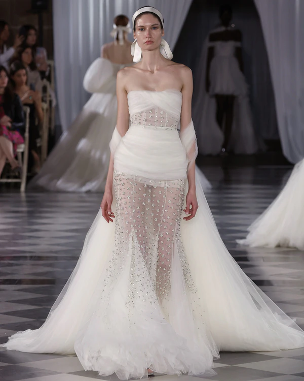 The Chicest Trends from the Spring '25 Bridal Collections