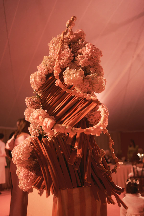 A Vibrant & Artistic Pink-Drenched Wedding in the Australian Countryside