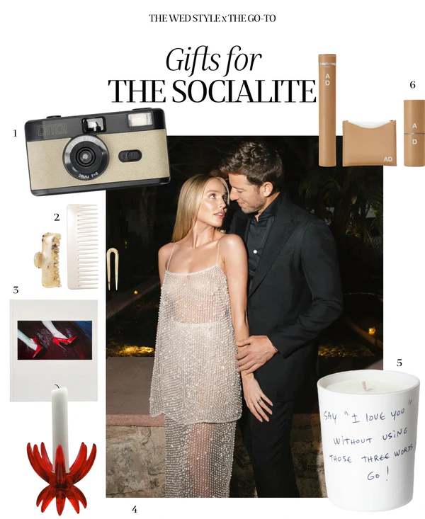 The Wed Style x THE GO-TO: Wedding Gift Guide