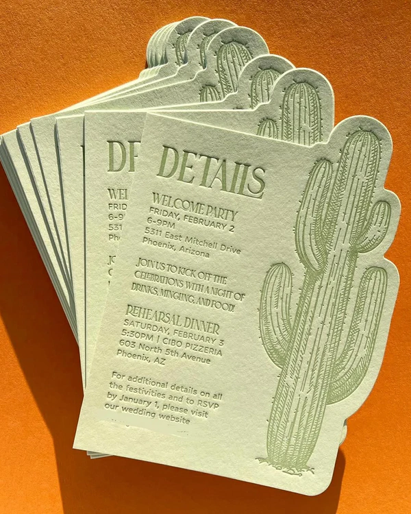40 Bold & Creative Die-Cut Stationery Ideas