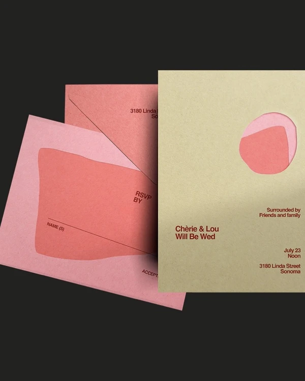28 Minimalist Wedding Invitation Ideas