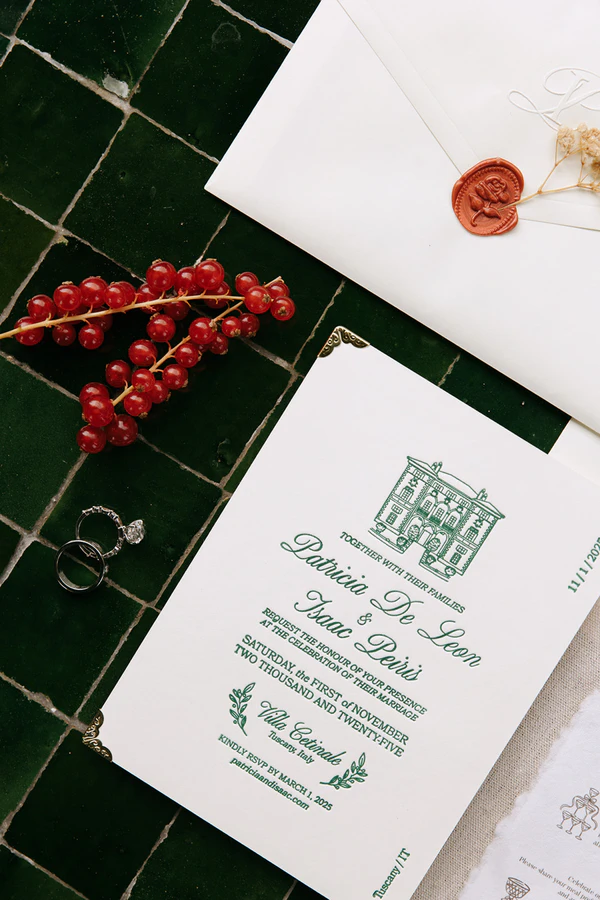A Romantic Black-Tie Wedding Weekend at Villa Cetinale in Tuscany