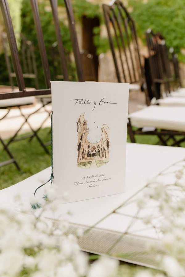 Entrepreneur Eva Garzón’s Elegant Mallorca Wedding in a Breathtaking Open-Air Cathedral