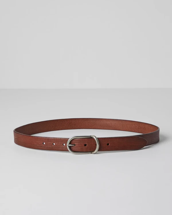 Designer Belts to Complement the Groom's Look