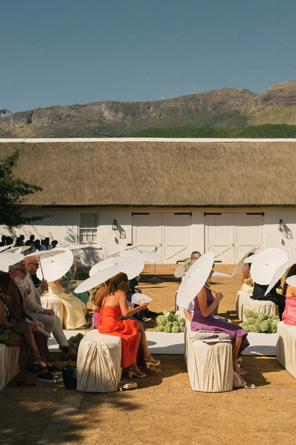 Inside an Artfully Designed Vineyard Wedding Weekend Beneath Table Mountain in South Africa