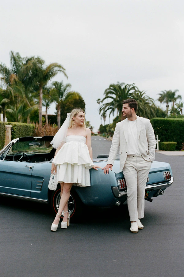 Chic pre-wedding shoot in Santa-Barbara — photo 9