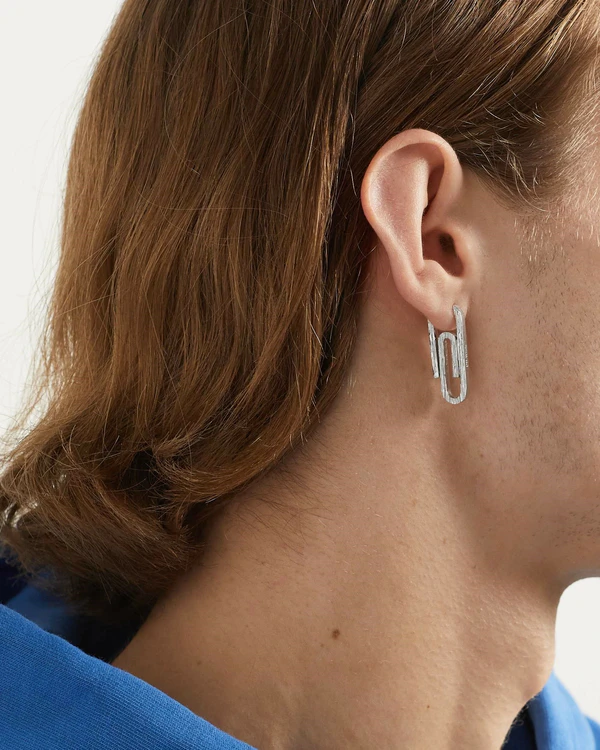 Trendy Silver Jewelry For a Groom
