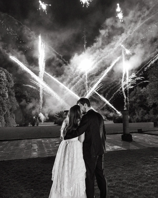 A Romantic Parisian Wedding in a Cinematic Open-Air Abbey