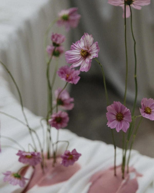A Whimsical Wedding with a Giant Bow & Curved Tablescape