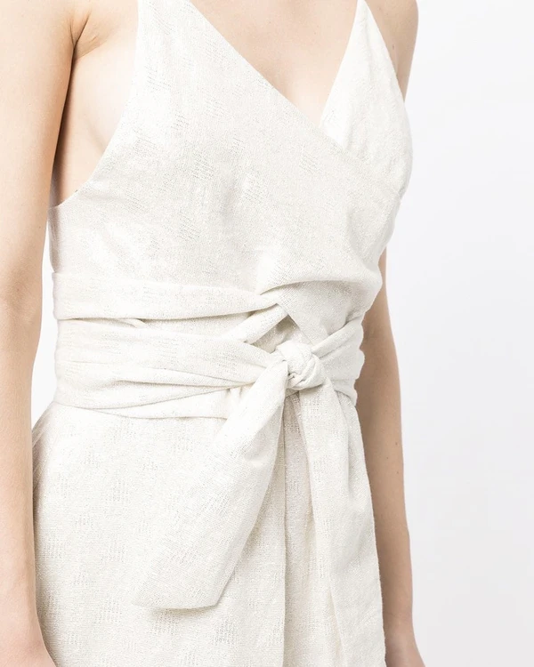 White Linen Dresses for a Summer Wedding