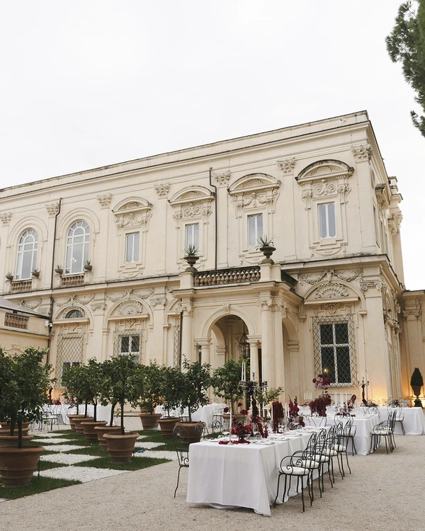 An Elegant & Dreamy Italian Wedding in a Baroque Roman Villa — photo 2