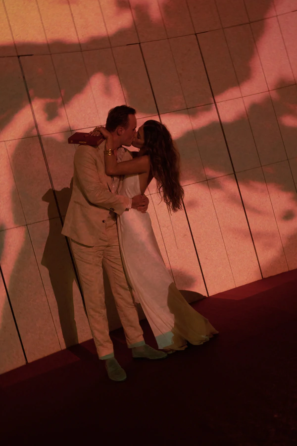 A Cinematic & Artistic Color-Washed Wedding Weekend at Amanzoe in Greece