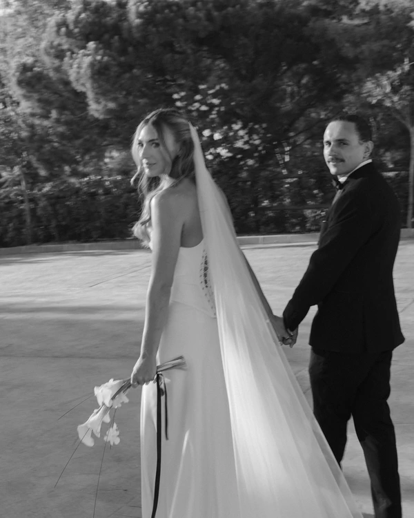 A Modern Coastal Wedding with a Mocha Altar in Altea, Spain