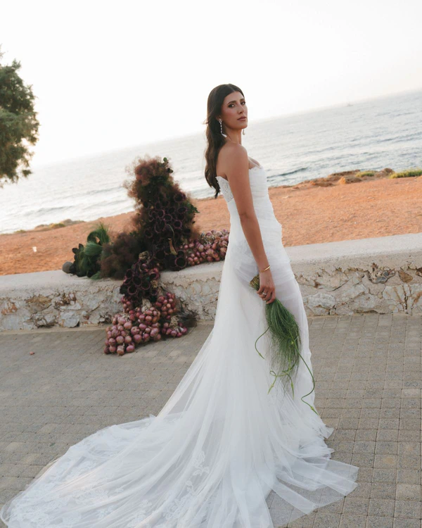 A Four-Day Fuchsia-Filled Seaside Wedding in Crete