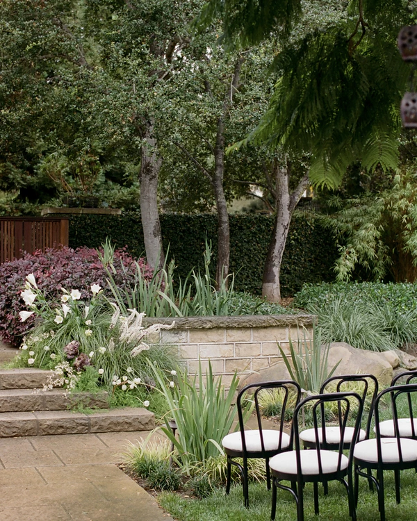 An Intimate Vintage-Inspired Garden Wedding in California