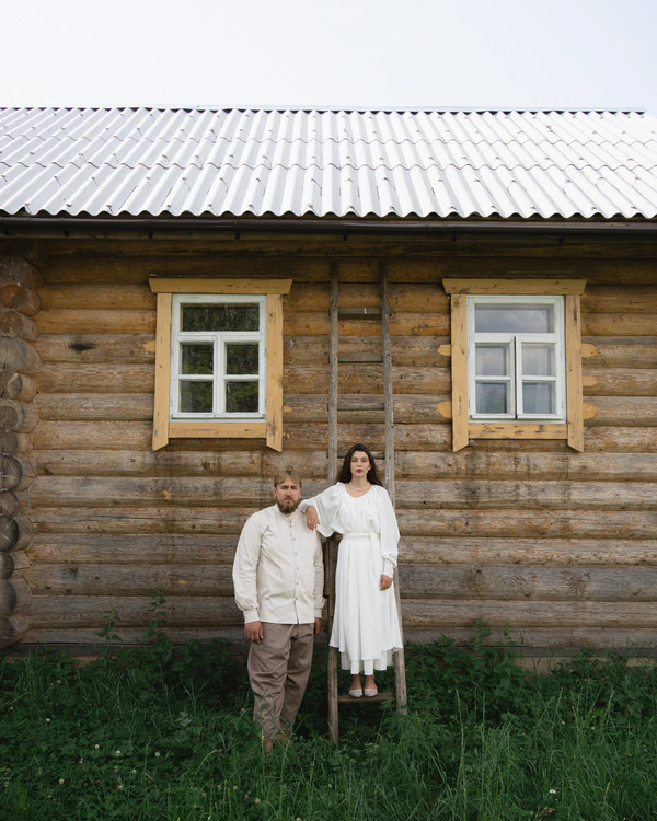 A Folkloric Countryside Wedding with Every Detail Handcrafted By Family & Friends