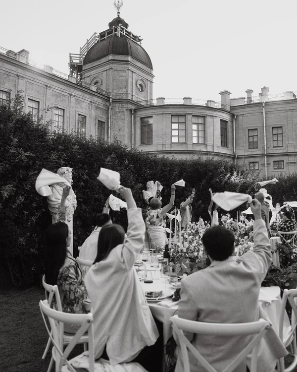 A Pride & Prejudice Inspired Wedding Set in a Romantic 18th-Century Palace Garden