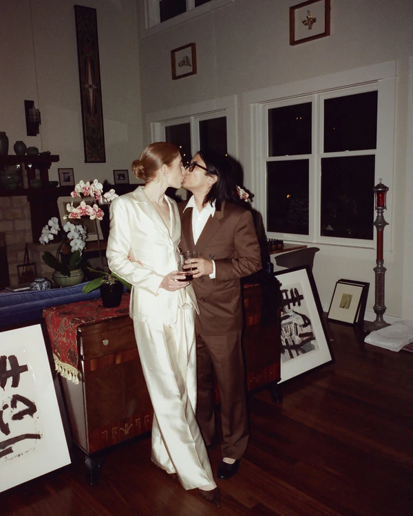 An Intimate Vintage-Inspired Garden Wedding in California