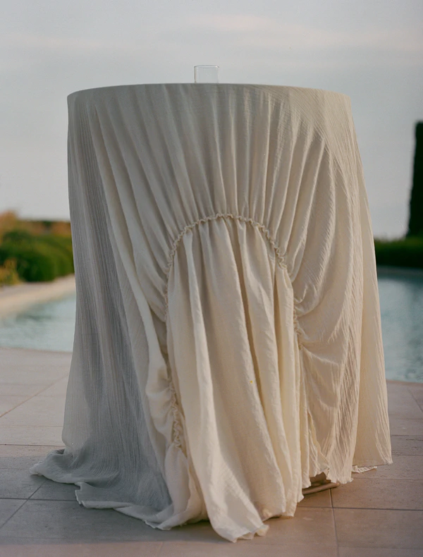 A Cinematic & Artistic Color-Washed Wedding Weekend at Amanzoe in Greece