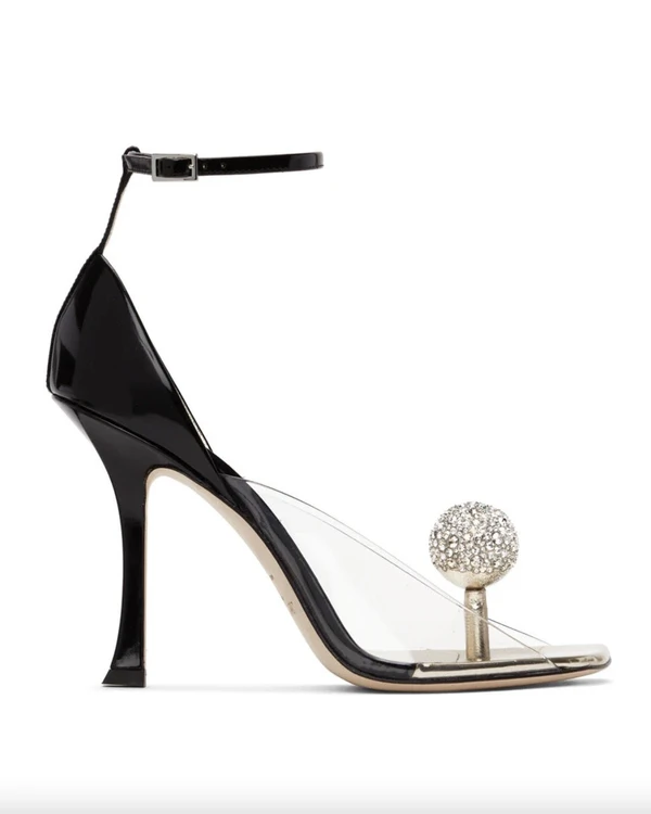 15 Trendy Transparent Wedding Shoes