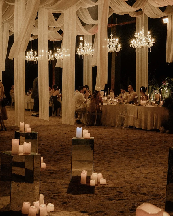 A Chic & Spiritual Beach Wedding on the Tropical Shores of Bali