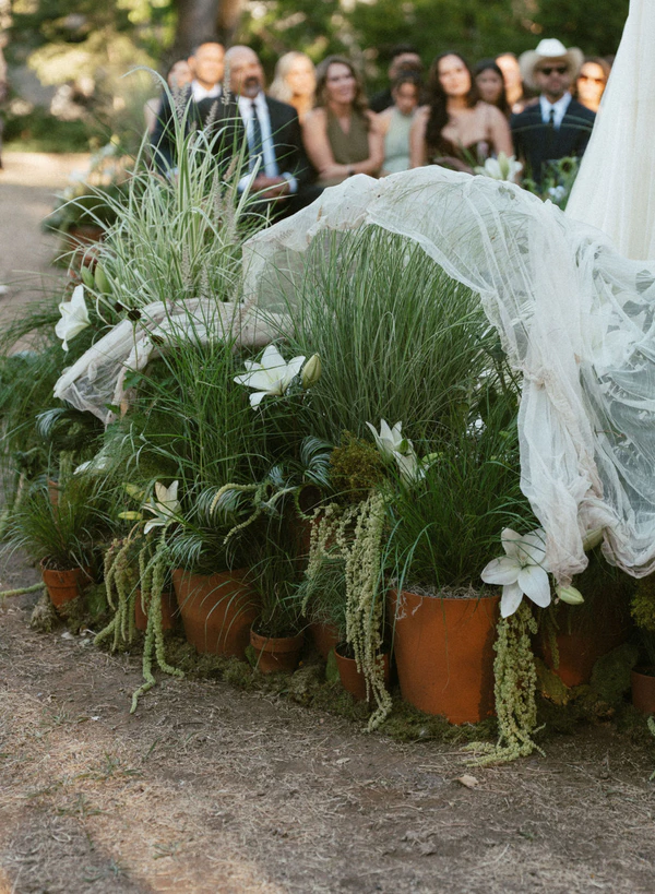 Influencer Jade Mitchell-Clyde's Chic Black-Tie Wedding in California's Gold Country