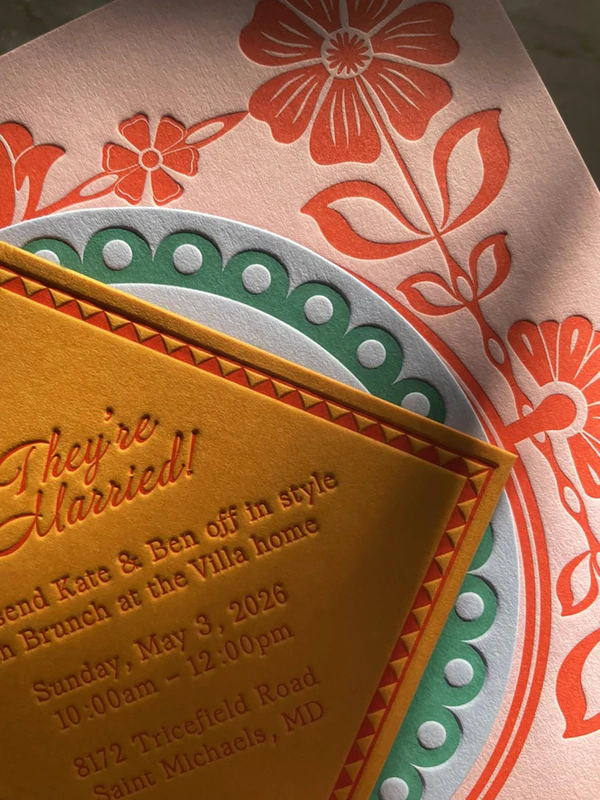 Bodega Press, wedding stationery in Spain, Europe — portfolio photo 9