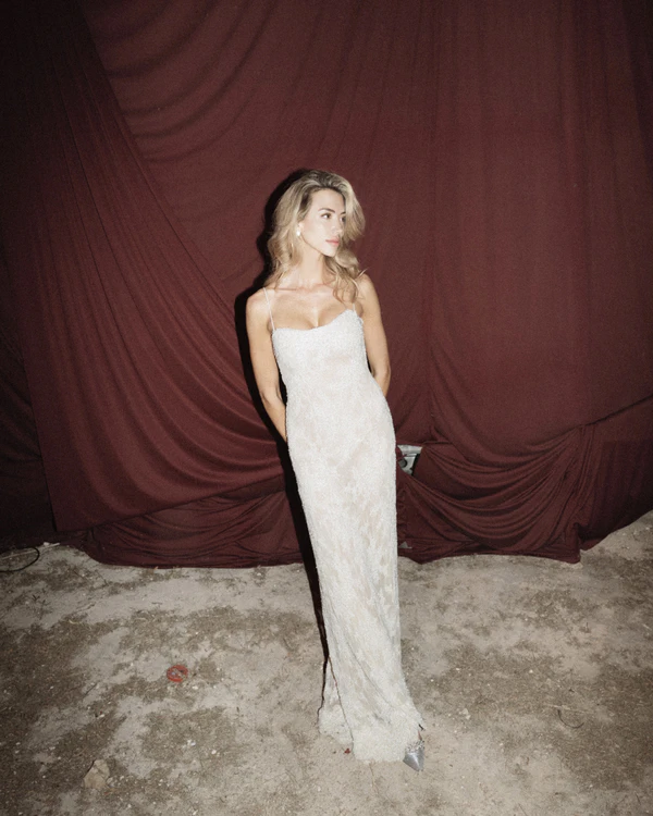 An Intimate Menorca Quarry Wedding with Avant-Garde Design & Vintage Bridal Looks