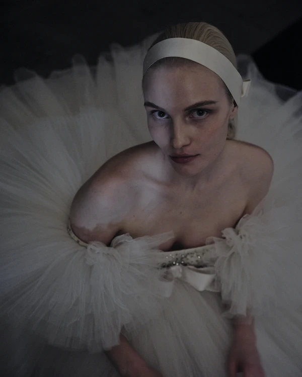 Backstage at Giambattista Valli's Debut Bridal Runway