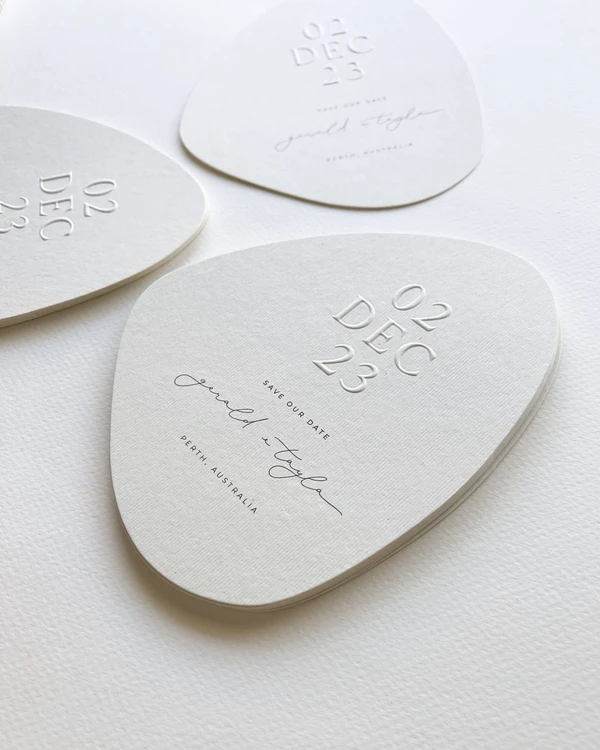 28 Minimalist Wedding Invitation Ideas