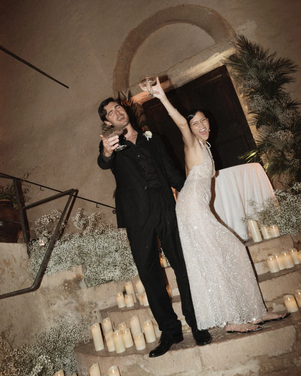 A Romantic Wedding Amidst the Rolling Hills of Umbria