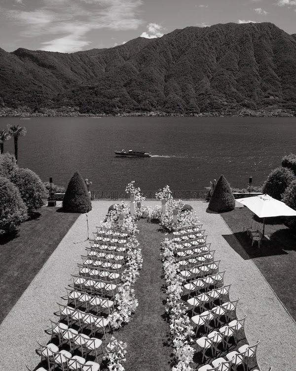 A Model & Musician's Chic Lake Como Wedding