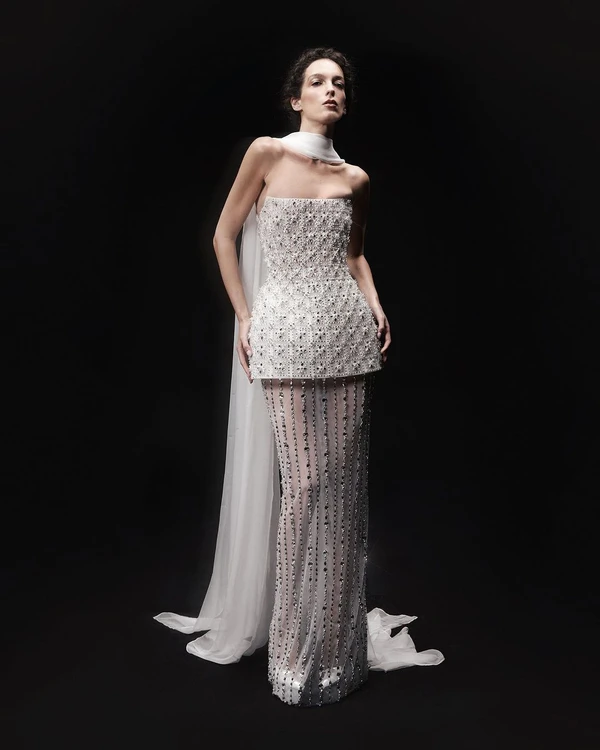 Trend: Neck Scarf Bridal — photo 2