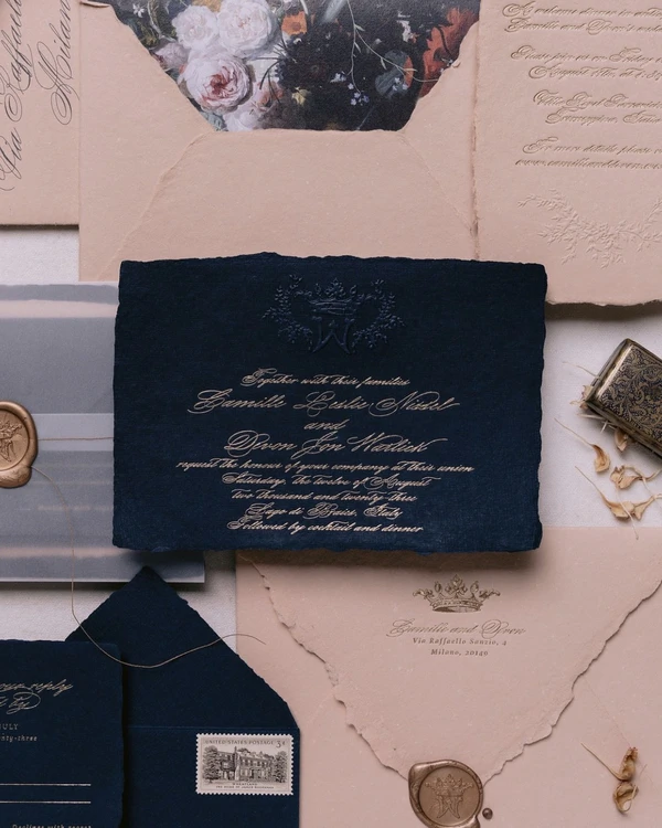 50 Elegant Calligraphy Stationery Designs