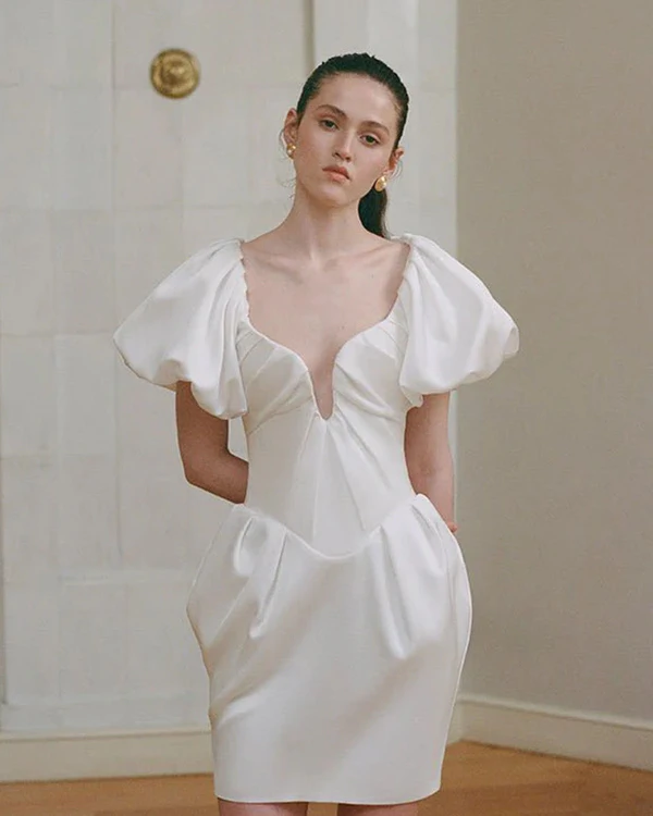 35 Chic Bridal Mini Dresses