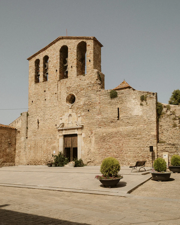 A Poetic Wedding in a Charming Barcelona Village
