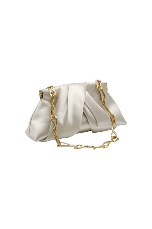 <a href="https://cultgaia.com/products/lia-mini-clutch-pearl">CULT GAIA Bag</a>, $498