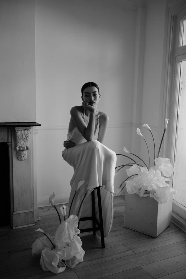 A Symphony of Silk, Light and Blooms