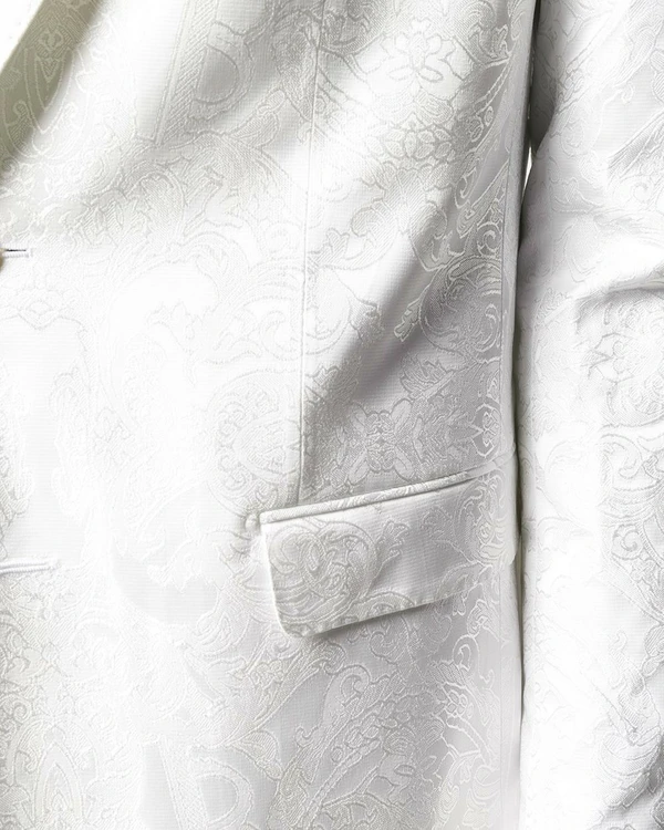 16 White Suits for Grooms