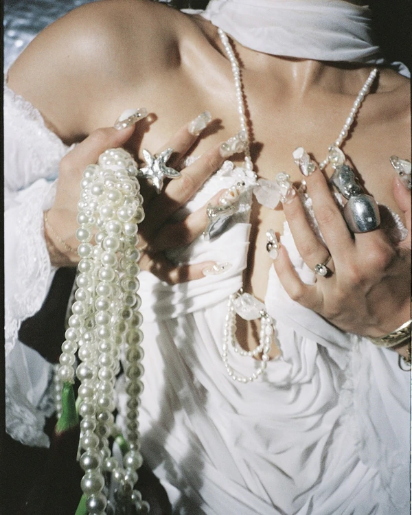 This Galliano-Inspired Bride Brought Mermaidcore to Sicily