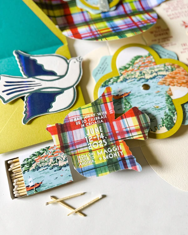 40 Bold & Creative Die-Cut Stationery Ideas