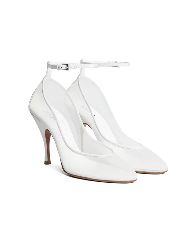 <a href="https://www.maison-alaia.com/en-us/product/pumps-slingbacks/strappy-pumps-in-mesh-AA3E1031A063010.html">ALAÏA Heels</a>, $1,450