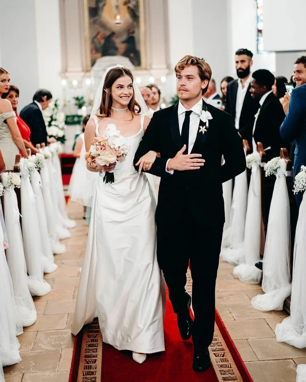 Inside Barbara Palvin and Dylan Sprouse's Wedding