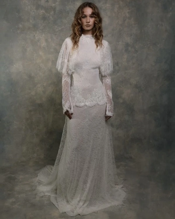 35 Lace Bridal Dresses from the Fall 2026 Collections