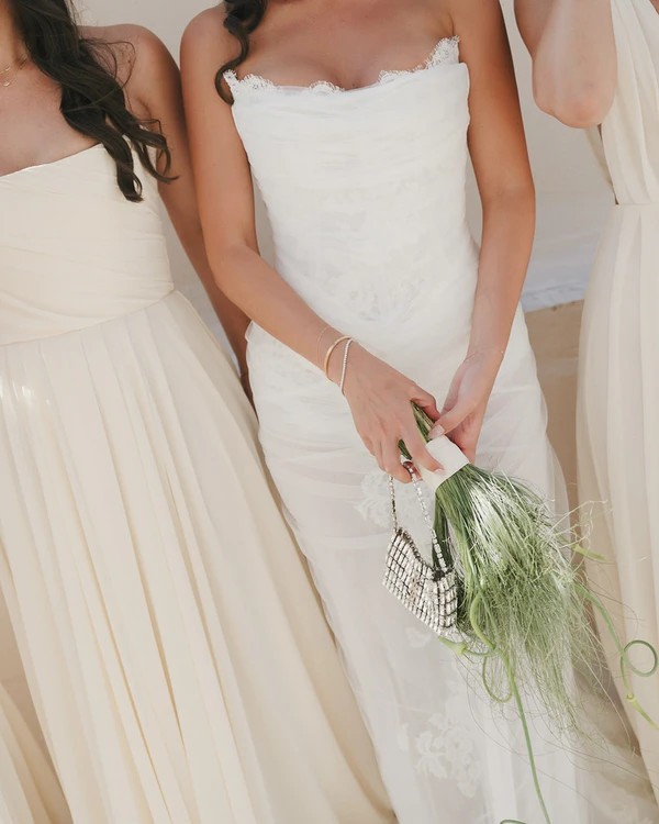 A Four-Day Fuchsia-Filled Seaside Wedding in Crete