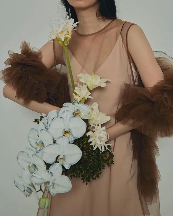 Cascading Flower Bouquets