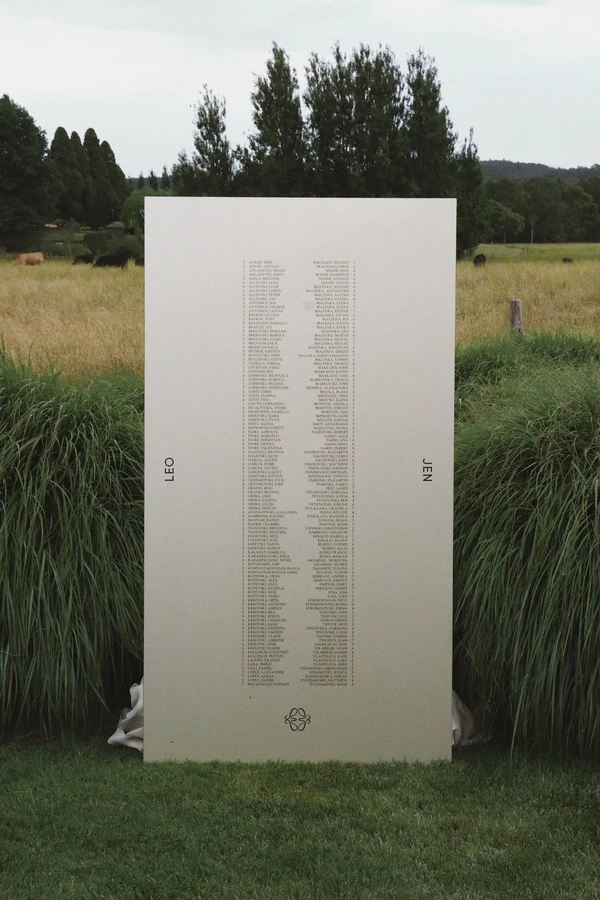 A Contemporary Chrome & Chartreuse Black-Tie Wedding Reimagines the Southern Highlands