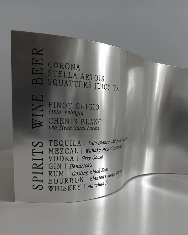 Trend: Mixed Metal Stationery & Signage