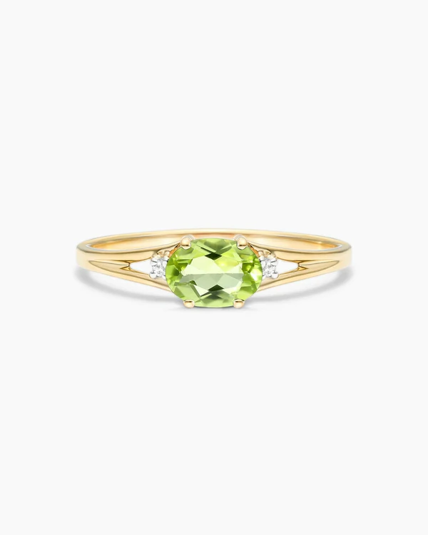 Light Green Engagement Rings